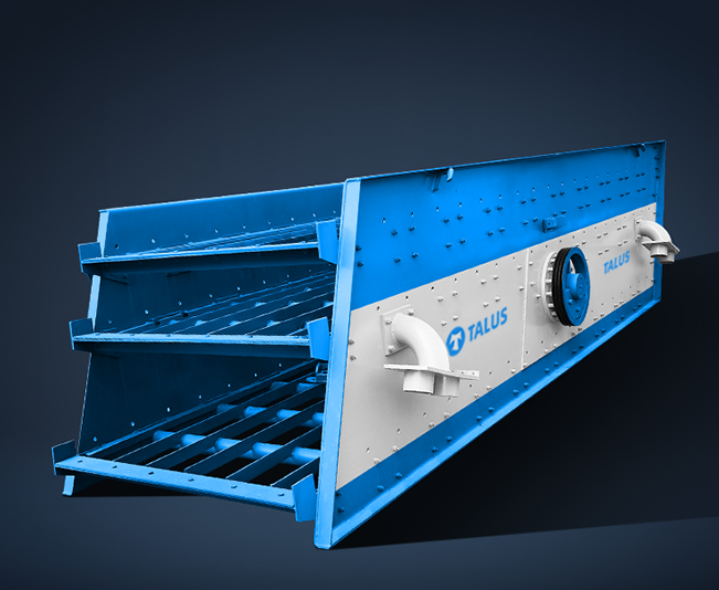 Inclined vibrating screen Inclined vibrating screen